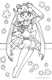 Pin On Anime Coloring Pages