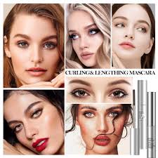 Amazon.com : Aaiffey Black Metal Mascara,Extra Slim 3D Curling Eyelash  Voluming Lash Washable Bristleless Metal Mascara Brush, Long-lasting No  Flaking ...