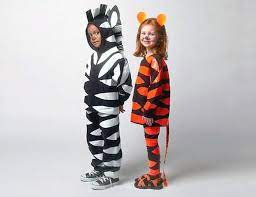 To the best of my knowledge i have never made an animal tail or at least not out of yarn so this was a first for me. 6 Easy Diy Halloween Costumes For Kids Handmade Charlotte Halloween Costumes For Kids Zebra Costume Diy Halloween Costumes Easy