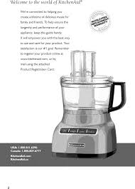 cup food processor manuals