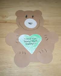 Every child enjoys making a birthday card for their mom or dad and we can tell you. Homemade Father S Day Card I Love Daddy Beary Much All Kids Network