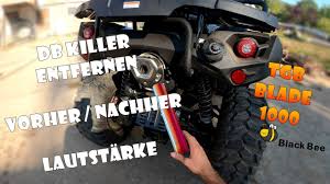 See more of killer$quad on facebook. Db Killer Entfernt Laut Vorher Nachher Messung Tgb Blade 1000 Facelift Youtube
