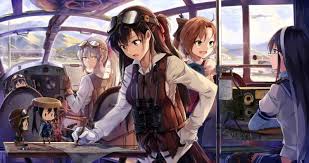 Imagens aleatórias de personagens masculinos de animes. Long Hair Brunette Green Eyes Anime Anime Girls Kantai Collection Gray Hair Brown Eyes Glasses Hd Wallpapers Desktop And Mobile Images Photos