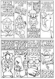 Available for microsoft word and adobe. 6 Best Free Printable Coloring Bookmarks For Kids Printablee Com