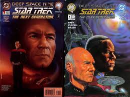 Dave's Comic Heroes Blog: Star Trek Deep Space Nine Next Generation  Crossover