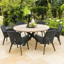 Teak is a dense hardwood whose natural oils repel burrowing insects, like termites. Lisboa 6 Seat Dining 160cm With Teak Garden X