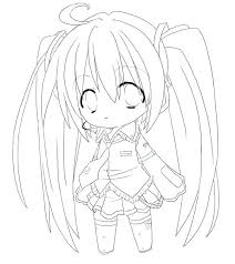 Hatsune miku coloring pages are a fun way for kids of all ages to develop creativity, focus, motor skills and color recognition. Hatsune Miku Chibi Coloring Pages Coloring Home