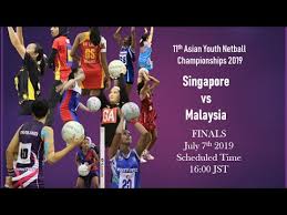 Bts pro series season 6: 11th Asian Youth Netball Championship Finals Singapore Vs Malaysia Youtube