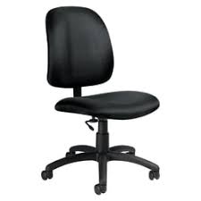 10 results for armless desk chair. Global Goal Armless Task Chair 39 H X 20 12 W X 24 12 D Grayblack Office Depot