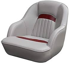 Maybe you would like to learn more about one of these? Amazon Com Seamander Captains Chair Pontoon Boat Seat S1040 Series Grey Burgundy Sports Outdoors Pontoon Boat Seats Boat Seat Covers Seating