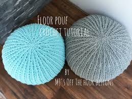 Crochet Floor Pouf Tutorial Crochet Pouf Crochet Tutorial Crochet Patterns