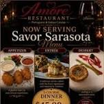 Savor Sarasota Menu