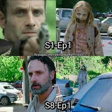 They're all shot in the head execution style. One Of The Best Tribute Ever Respect Walking Dead Funny The Walking Dead Merchandise The Walking Dead