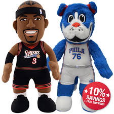 The philadelphia 76ers today introduced their new team mascot, franklin, at the franklin institute in philadelphia, where more than 300 area children welcomed sixers fan's best friend. franklin, a blue dog with perky ears and wagging tail, wears a sixers uniform with his signature paw in place of a. 76ers Old Mascot