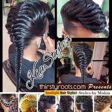 Fishtail Braid Hairstyles For Black Hair Natural Hair Styles Hair Fishtail Braid Hairstyles