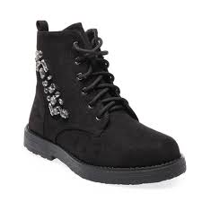 Toutes les occasions sont bonnes pour dénicher. La Modeuse Bottines Rangers Femme Noir Cdiscount