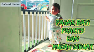 Otomatis, tangga akan sangat sering digunakan oleh anak mama. Cara Membuat Pagar Pembatas Bayi Sederhana Baby Playpen Youtube