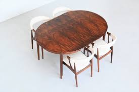 Inspired by scandinavian modernism, our modern dining table's expandable design means even more room when company calls. Modern Rosewood Oval Dining Table Mse Mobler Torring Denmark 1960 I Studio Nine Design