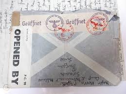 Address an envelope put on a stamp and drop the envelope into a mail box. 2ww Letter From Major In Switzerland Internment Camp To Northern Ireland 44 463915077