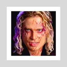 Hands of the King 1, an art print by Harvey Hanson