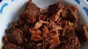 Harusnya sih pedesan entog, masakan khas indramayu, saya pernah posting juga di dapurmasak. Pedesan Daging Sapi Dimanaja Com