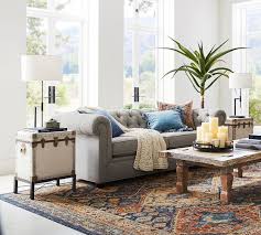 Fully restored large reynolds of ludlow 1960/70s yew tree coffee table with a rich array of colours that really sets a seating area off. Ludlow 18 5 Trunk End Table Pottery Barn