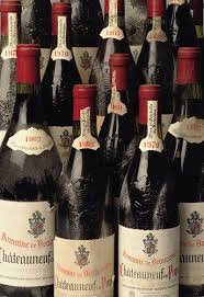 Chateauneuf De Pape Rode Wijn Wijn Borden Wijn Proeven