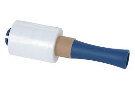 Die hochwertige polypropylenfolie schützt z.b. Handabroller Fur Mini Stretchfolie Fur Folienbreite 100 Mm Transpak Shop