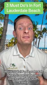 Top Things to Do in Fort Lauderdale Beach