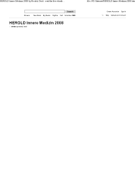 Ein notfallausweis ist ein dokument, in dem für die medizinische behandlung wichtige oder sogar der patient. Herold Innere Medizin 2008