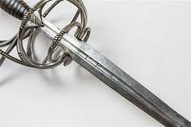 Sold Price A 16th 17th Century Style Rapier Known As Skeleton Wrought Iron Ihs June 1 0118 2 30 Pm Cest Swords And Daggers Small Sword Skeleton