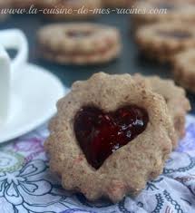 Sables Aux Noisettes Cannelle Et Confiture La Cuisine De Mes Racines