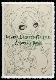 Designed for coloring book fanatics both young and old, there are detailed intricacies for those. Jasmine Becket Griffith Coloring Book Colour With Claire