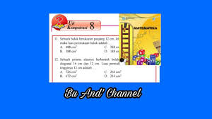 391 matematika vii viii kelas x sma bab eksponen dan logaritma a. Uji Kompetensi 8 Matematika Kelas 8 Pg No 11 20 Bab 8 Bangun Ruang Sisi Datar Hal 216 219 Youtube