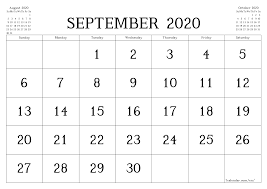 We have five september 2020 blank calendar templates that you can download for free. September 2020 Printable Calendars And Planners Pdf Templates For Goodnotes Notability Remarkable 7calendar