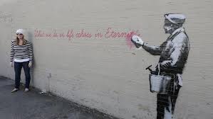 55 great quotes by banksy, the distinguished british graffiti artist. Last October The British Graffiti Artist Known As The Blog