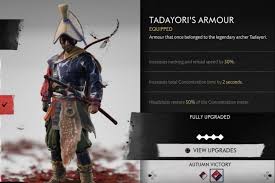 Update 1.1 will add new game plus, which carries all of the techniques, gear and cosmetics over into a tougher playthrough. Ghost Of Tsushima All Armor Sets List Samurai Gamers