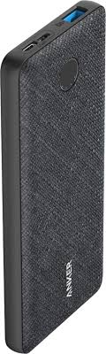 Power iq poweriq technology automatically detects your device and selects the fastest possible charging current. Anker Powercore Metro Fabric 10000 Mah Portable Charger Dark Gray A1229h11 2 Best Buy