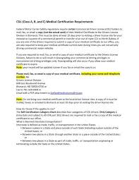 Maybe you would like to learn more about one of these? Cdl Class A B And C Medical Certification Requirements