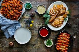 Paprika, garlic powder, cumin, and chili powder team up to give this thanksgiving dinner some creole flair. A Very New Mexican Thanksgiving