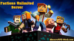 Top ip mcpe servers of pvp, survival, skywars and factions. Ip Factions Unlimited Server For Minecraft Pe 1 18 0 1 17 34