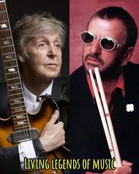 Keep rocking Paul McCartney & Ringo Starr 🎸🥁