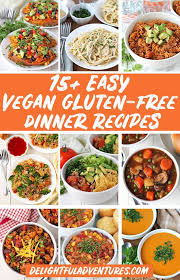 Easy Vegan Gluten Free Dinner Recipes In 2020 Vegan Dinner Recipes Easy Gluten Free Recipes For Dinner Vegan Gluten Free Dinner