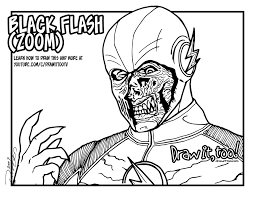 Full color book for drawing, creativity, meditation, mindfulness, at any age. Black Flash Zoom The Flash Draw It Too