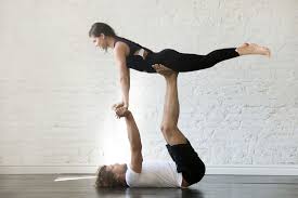 Geico knows the value of a good, delightful workout! 4 Simple Acrobatic Yoga Poses For Beginners Lovetoknow