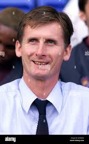 West Ham United's new manager Glenn Roeder, during the pre-season friendly  game against Peterborough United at London Road, Peterborough Stock Photo