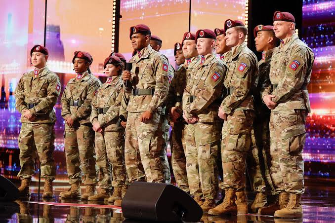 82nd Airborne Chorus Performs "My Girl" by The Temptations | Auditions |  AGT 2023