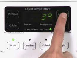 The refrigerator temperature cannot be adjust the amount of cold air allowed into the drawer. Adjusting Side Byside Refrigerator Temp Controls Actual Temp Youtube
