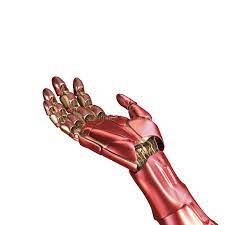 His iron man glove gauntlet is amazingly detailed i swear it is kid friendly. The Hand Of An Iron Man Red And Gold Coloring 3d Rendering Template Isolated On White Background Stock Illustration Illustration Of Finger Hand 89864785