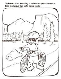 Printable bike coloring page can offer you many choices to save money thanks to 22 active results. Bike Ride Safety Little Tycooney
